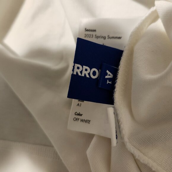 ADER ERROR White A-Peec T-Shirt - Picture 5 of 5